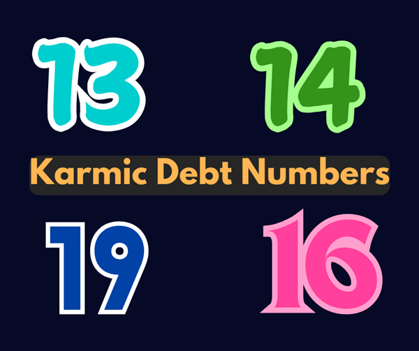 कार्मिक डेब्ट नंबर्स | Numerology Karmic Debt Numbers Marathi